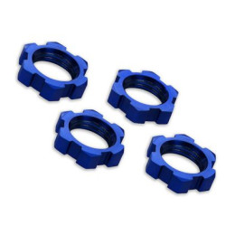 Traxxas écrous de roues aluminium anodisé bleu 17mm - TRX7758