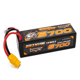 Konect batterie Li-Po 4S 6700 mAh 14.8V 60C XT90 - KN-LP4S6700BASH-XT