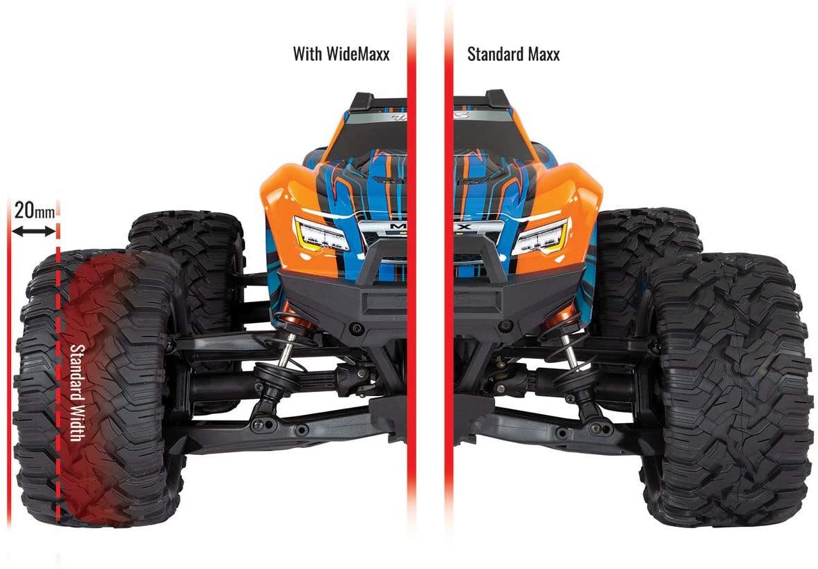 Traxxas Maxx 4x4 4S Widemaxx brushless - TRX89086-4