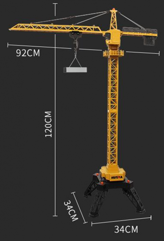 Huina grue à tour 1/14ème - CY1585