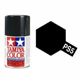 Tamiya peinture lexan PS5 noir - 86005