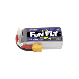 Gens Ace batterie Tattu Fun Fly Li-Po 3S 1550 mAh XT-60 - GE1TA-1550-3X6