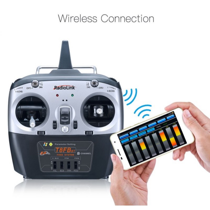 Radiolink radio-commande 8 voies T8FB BT - RDL-T8FB-BT-SET