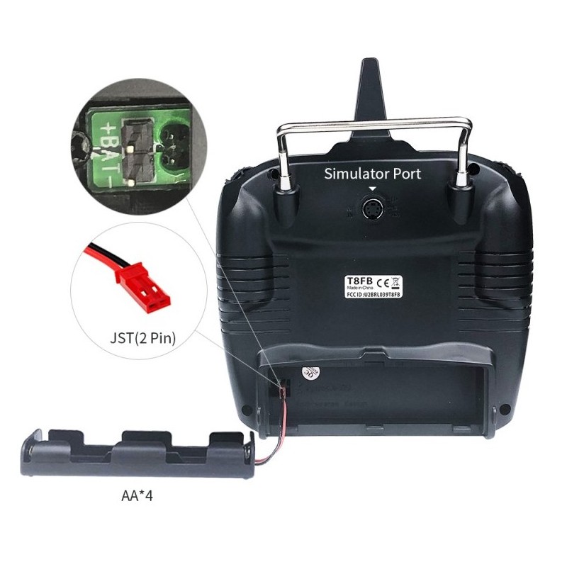 Radiolink radio-commande 8 voies T8FB BT - RDL-T8FB-BT-SET