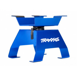 Traxxas stand aluminium 1/5ème bleu - TRX8797-BLUE