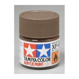 Tamiya Peinture Mini XF68 Brun Mat - 81768