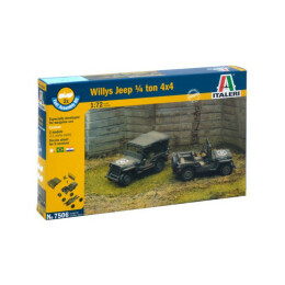 Italeri Jeep Willys 4x4 1/72 - I7506