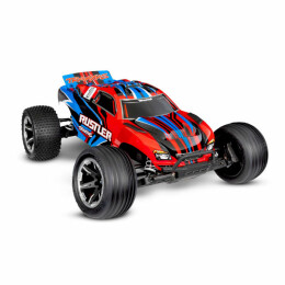 Traxxas Rustler 4x2 brushed avec batterie et chargeur - TRX37254-8