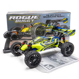 Hobbytech ROGUE Buggy 1/8ème Brushless pack complet - 1.ROGB.YE.RTR-PACK