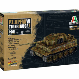 Italeri Tiger I Ausf.E 1/56 - I25755