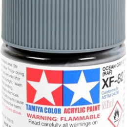 Tamiya Peinture Mini XF82 Ocean Grey 2 - 81782