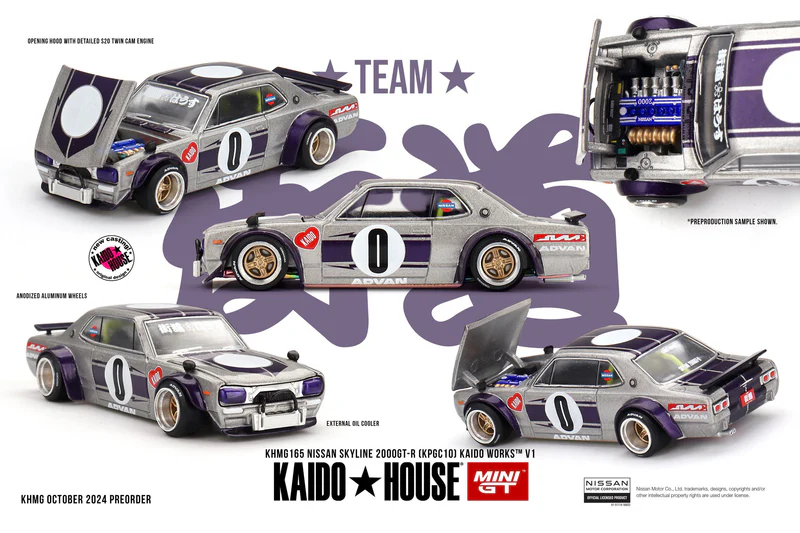 Kaido House Mini GT Nissan Skyline GT-R 1969 - KHMG165
