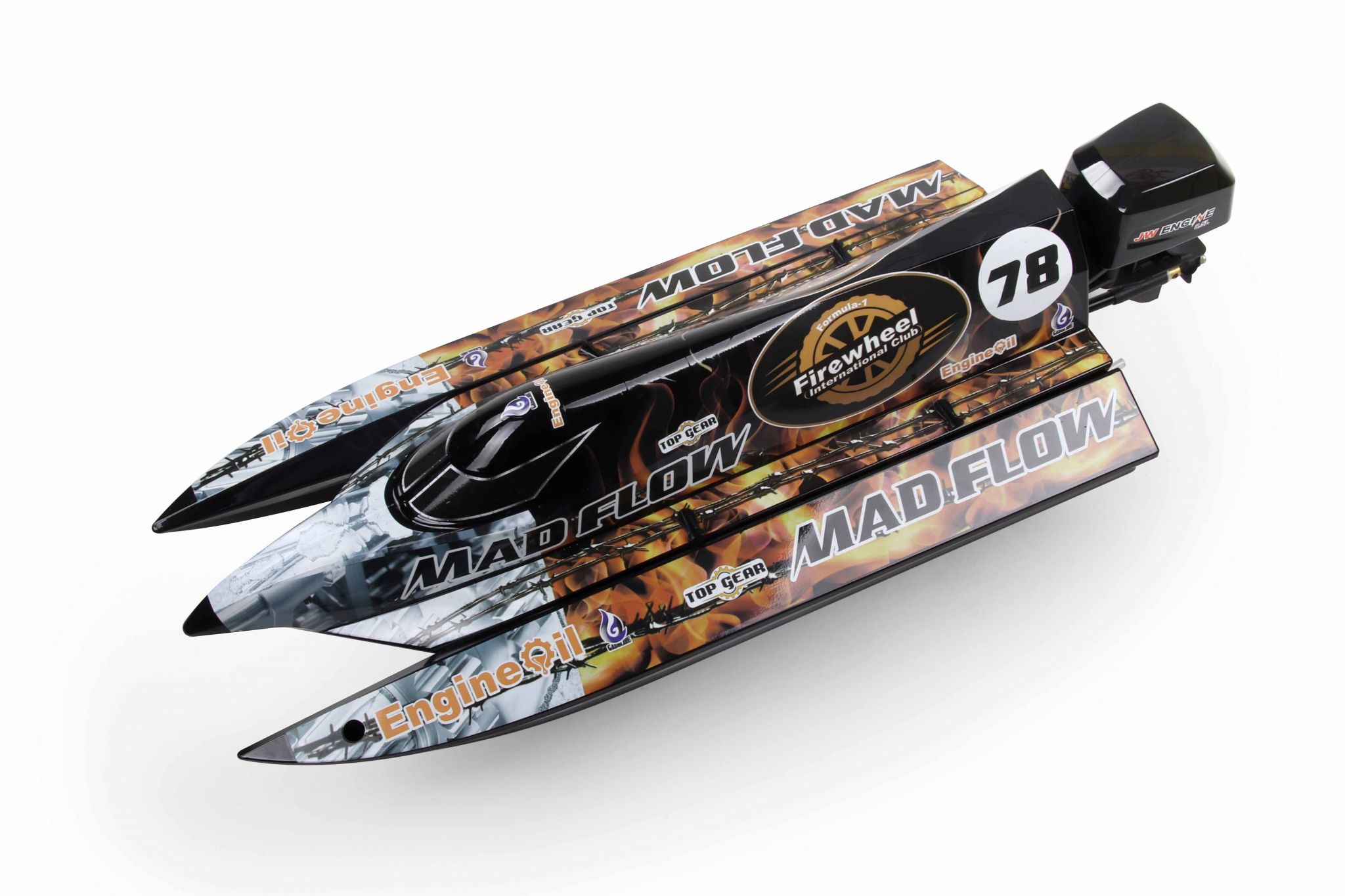 Joysway bateau Mad Flow V3 brushless F1 590mm RTR - JW8653V3-RTR