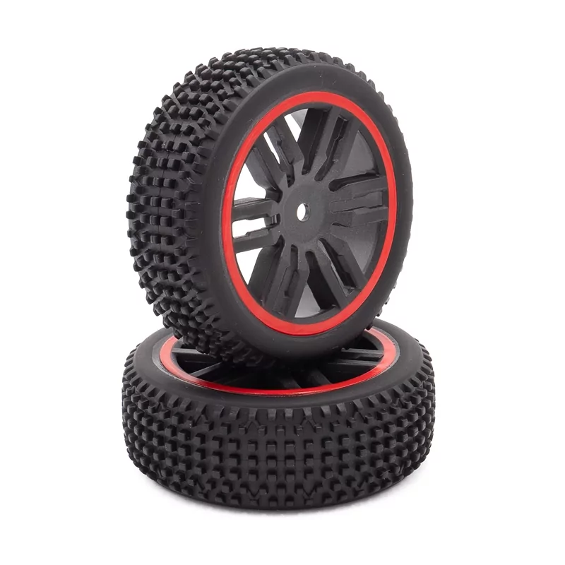 Funtek SBX roues complètes avant rouge - FTK-21103