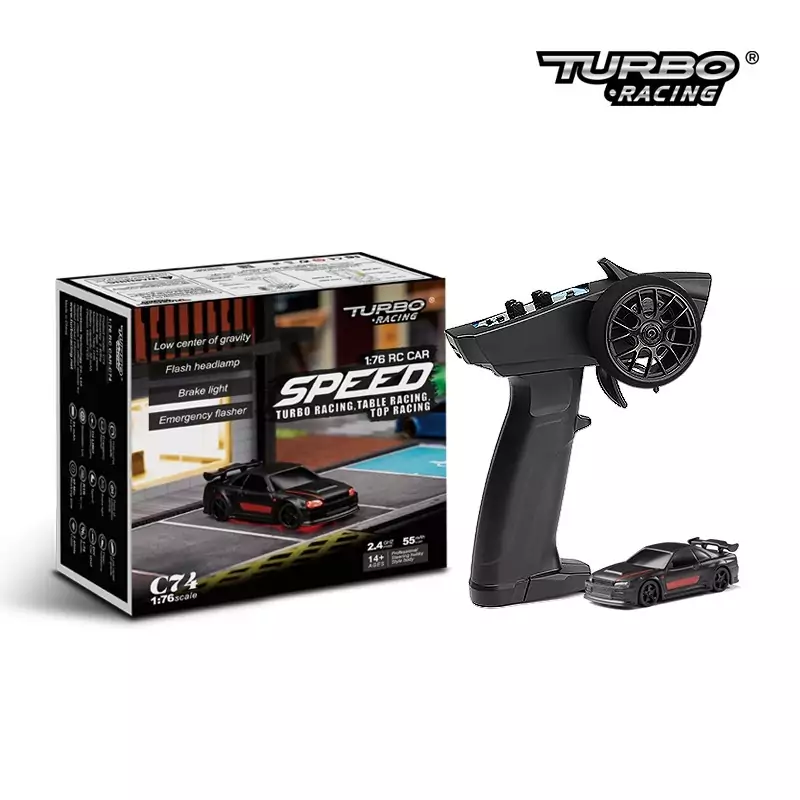 Turbo Racing Sport 1/76 noire - TB-C74-BK