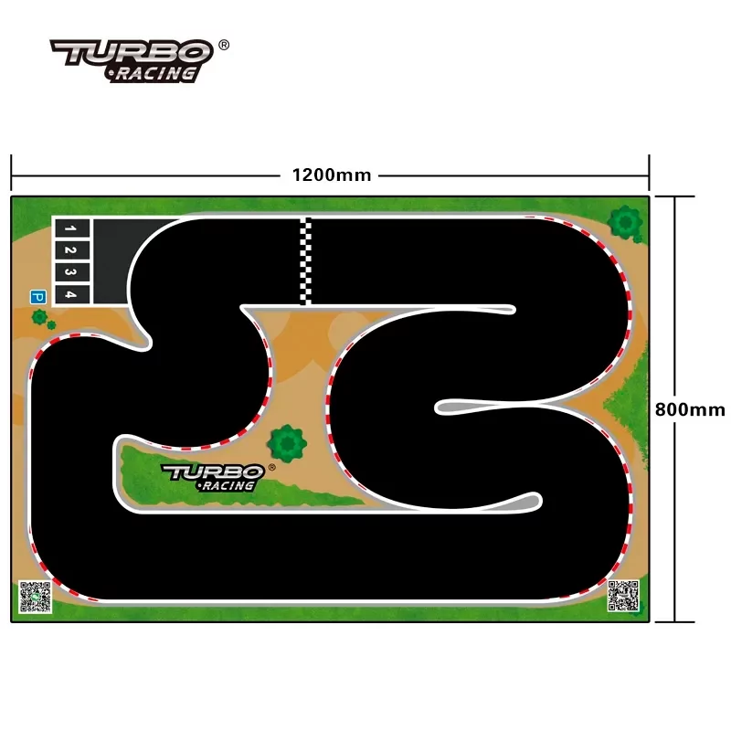 Turbo Racing piste XL 80x120cm - TB-760177