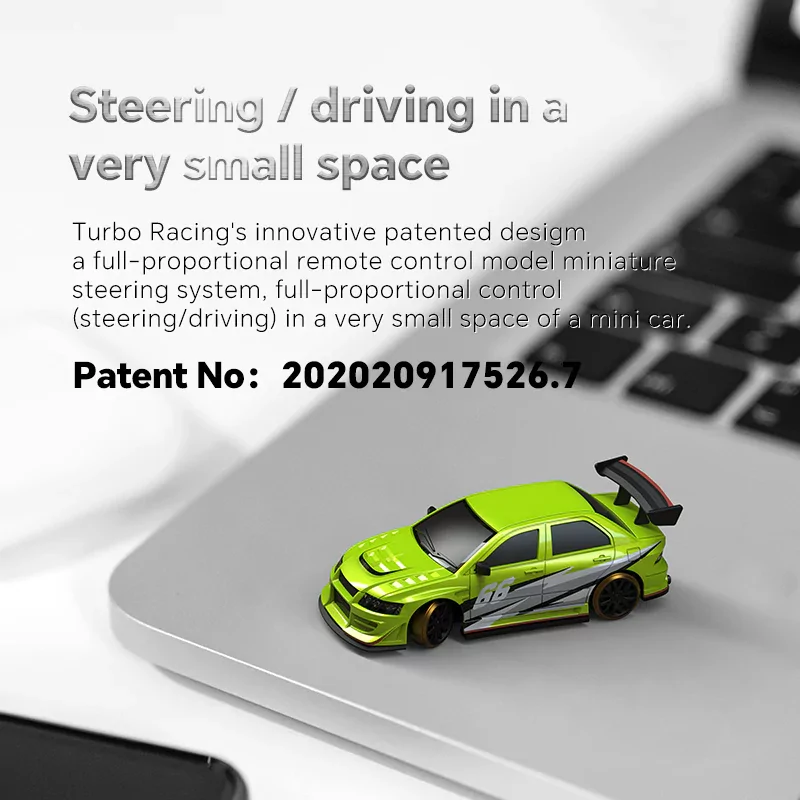 Turbo Racing micro C66 Drift vert - TB-C66