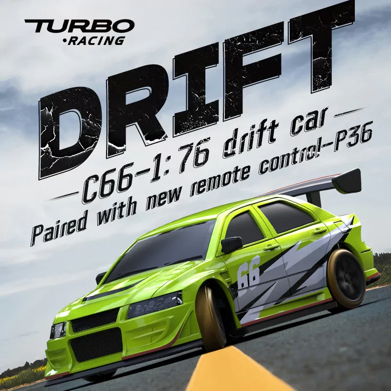 Turbo Racing micro C66 Drift vert - TB-C66