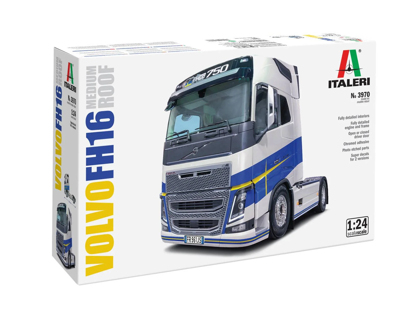 Italeri Volvo FH16 medium roof - I3970