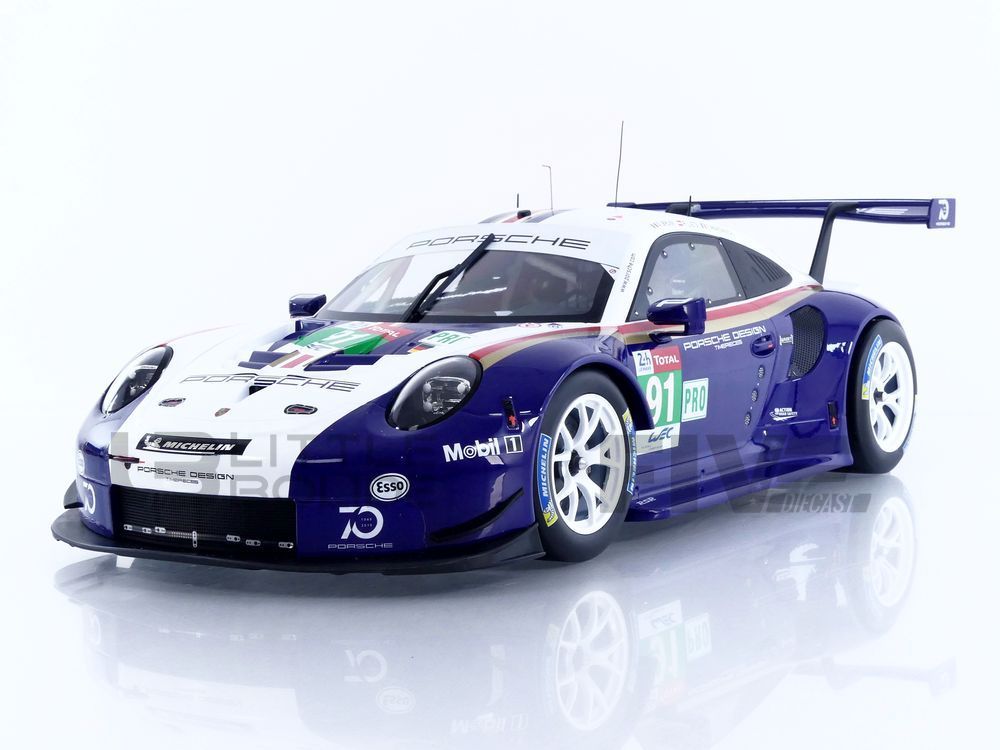 Ixo Porsche 911 (991) RSR 24H 2018 1/12 - IXO-LEGT12004