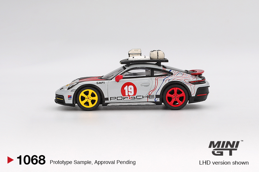 Mini GT Porsche 911 (992) GT3 Dakar - MGT01068-L