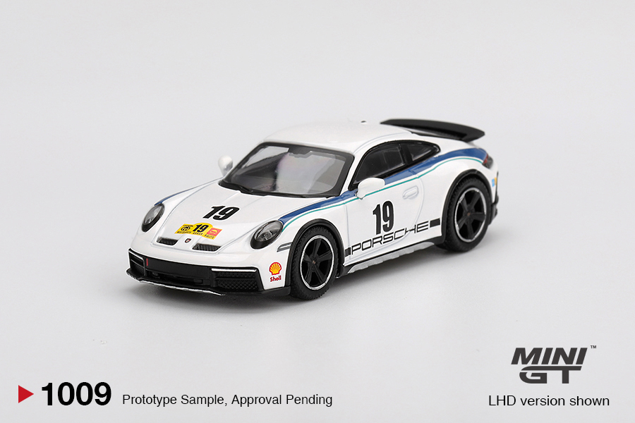 Mini GT Porsche 911 -992) Dakar Rallye Design 2024 - MGT01009-L