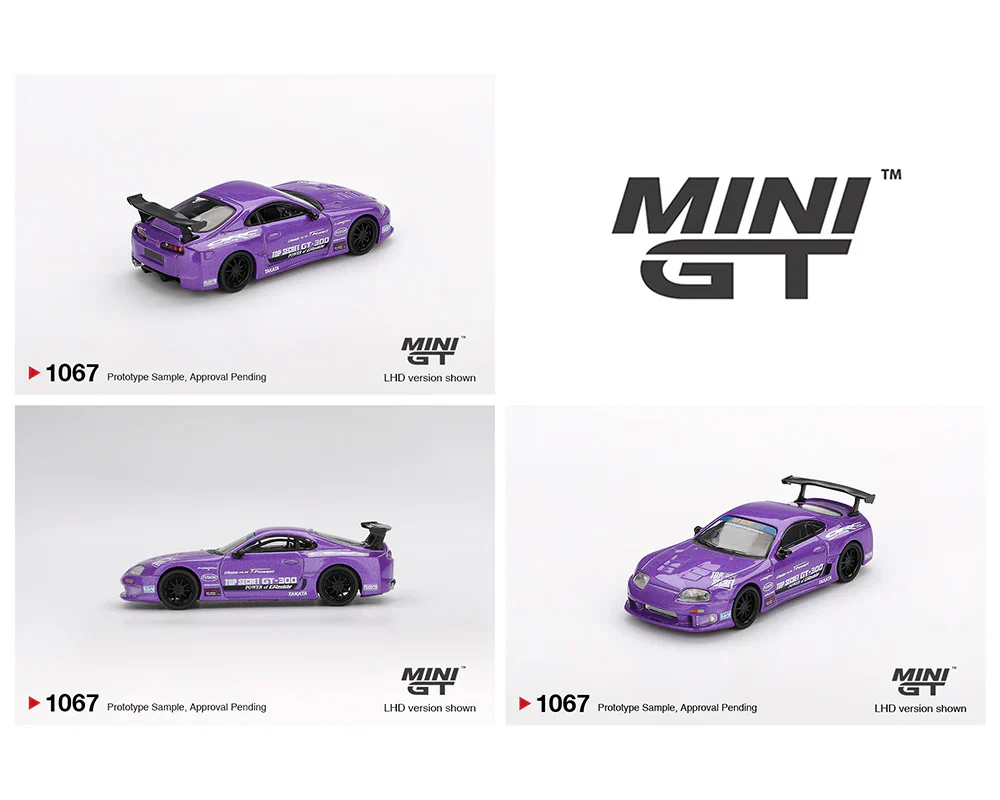 Mini GT Toyota Supra (A80) GT-300 - MGT01067-L