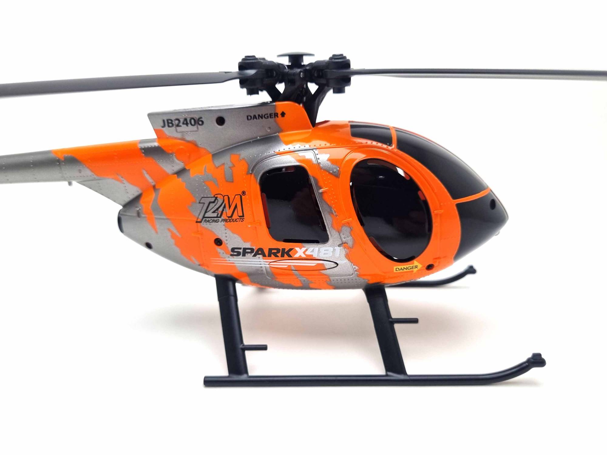 T2M hélicoptère Spark X481 orange - T5195OR