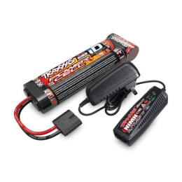 Traxxas pack chargeur batterie NI-MH 8.4V 3000 MAH - Longue - TRX2983G