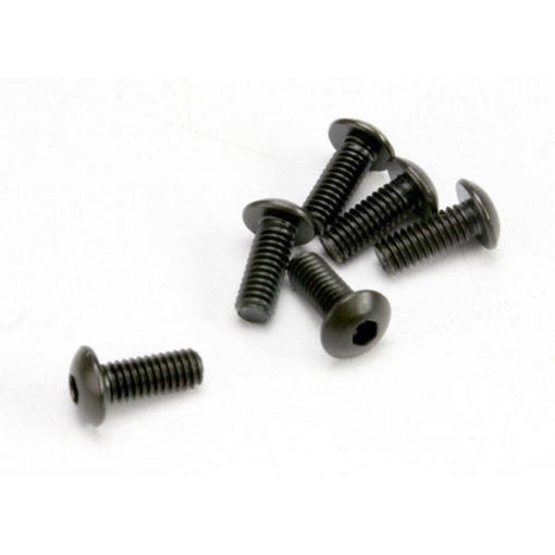 Traxxas vis BTR tête bombée 4*10mm (x6) - TRX3936