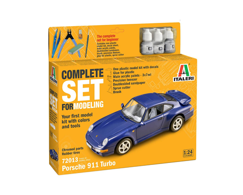 Italeri set complet Porsche 911 Turbo 1/24 - I72013