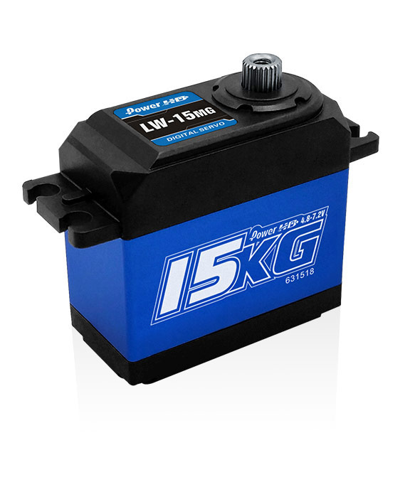 Power HD servo 15kg waterproof HV 0.11s - HD-LW-15MG